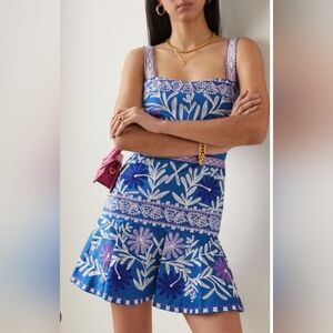 Alexis Venise Embroidered Woven Mini Dress